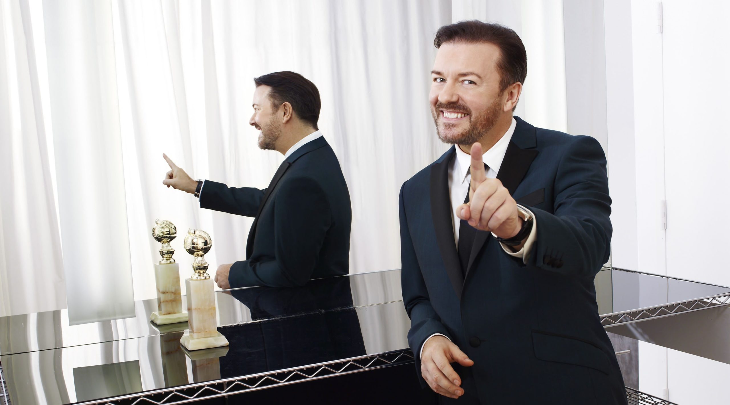 Ricky Gervais presenterà i Golden Globes 2016
