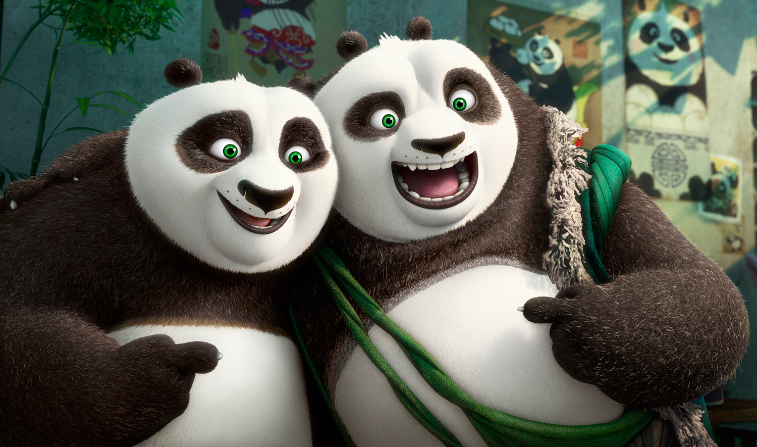 La nuova clip di Kung Fu Panda 3 ci porta nel villaggio segreto dei panda