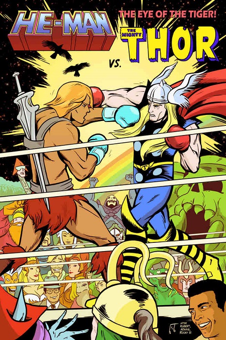 He-Man vs. Thor di Benj Bartolome he-man-vs thor