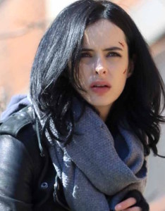 NEW YORK, NY - MARCH 10: Krysten Ritter filming "Jessica Jones" on March 10, 2015 in New York City. (Photo by Steve Sands/GC Images)