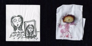 The Napkin Art of Tim Burton 2