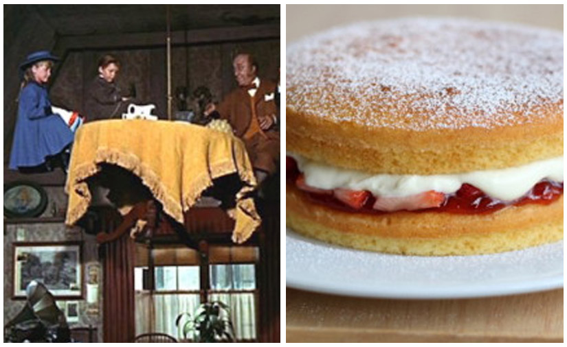 La Victoria Sponge Cake di Mary Poppins