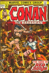 Conan the Barbarian 24 red sonja