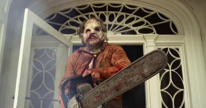 La nuova immagine di Leatherface ci invita a pranzo nel BBQ leatherface