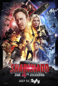 Sharknado The 4th Awakens poster