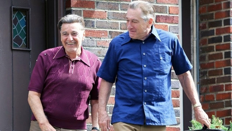 Teaser trailer per The Irishman di Martin Scorsese, con l’annuncio dell’uscita su Netflix Robert De Niro e Al Pacino in The Irishman (2019)