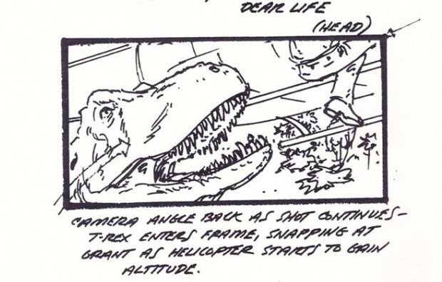 jurassic park helicopter storyboard 5 jurassic park helicopter storyboard 5