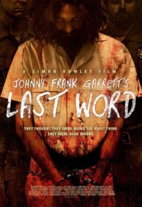 Johnny Frank Garrett’s Last Word poster