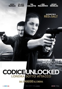 Codice Unlocked Poster film