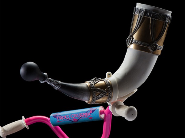 Suonate la carica con il corno di Gondor per bicicletta