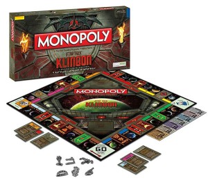 monopoly klingon set