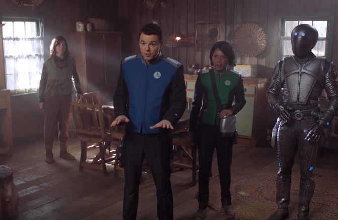 Seth MacFarlane esplora lo spazio a suo modo nel trailer della serie sci-fi The Orville