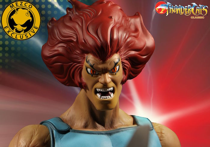 Lion-O dei Thundercats torna a ruggire per l’action figure della Mezco Toyz