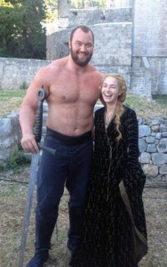 Lena Headey e Hafthor Björnsson