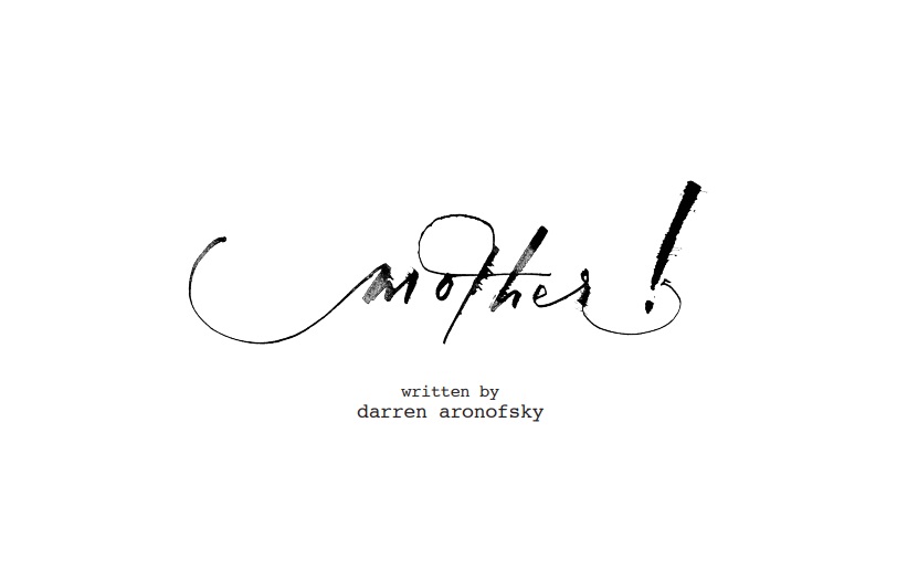 madre! sceneggiatura mother