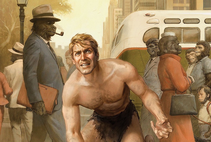 Planet of the Apes Visionaries cover