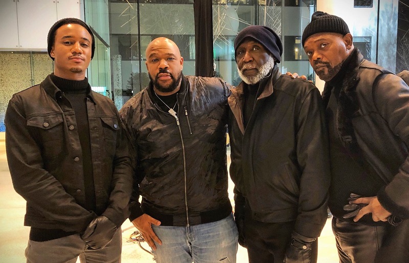Son Of Shaft: Jackson, Roundtree e Usher detective stilosi nella prima foto del film