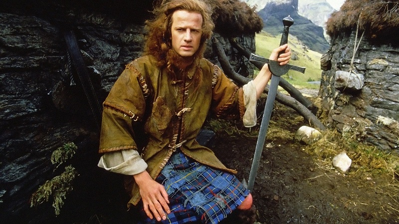 Christopher Lambert in Highlander (1986)