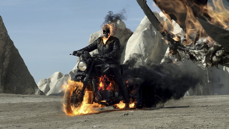 Nicolas Cage in Ghost Rider spirito vendetta