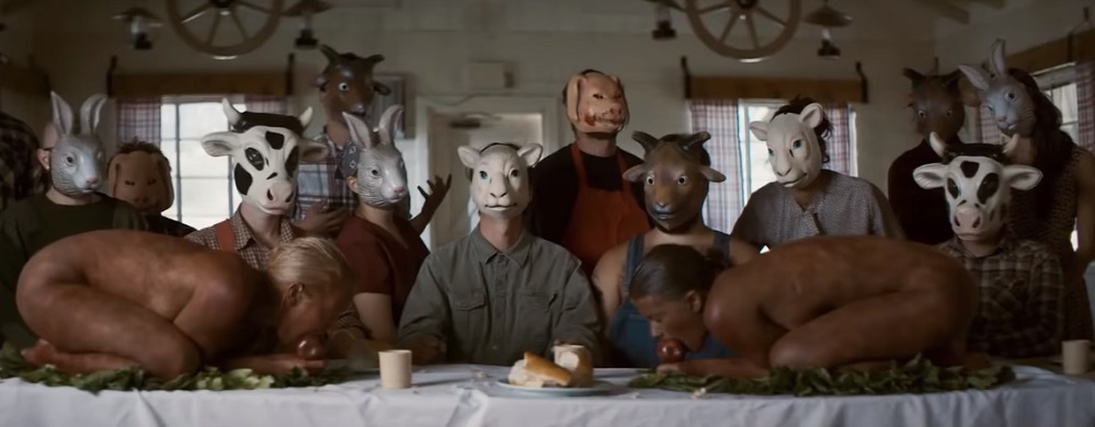 Nel trailer del sadico The Farm, una coppia diventa bestiame da macello the farm film Hans Stjernswärd