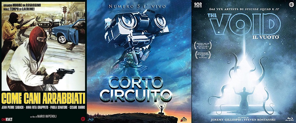 void corto circuito cani arrabbiati home video dvd