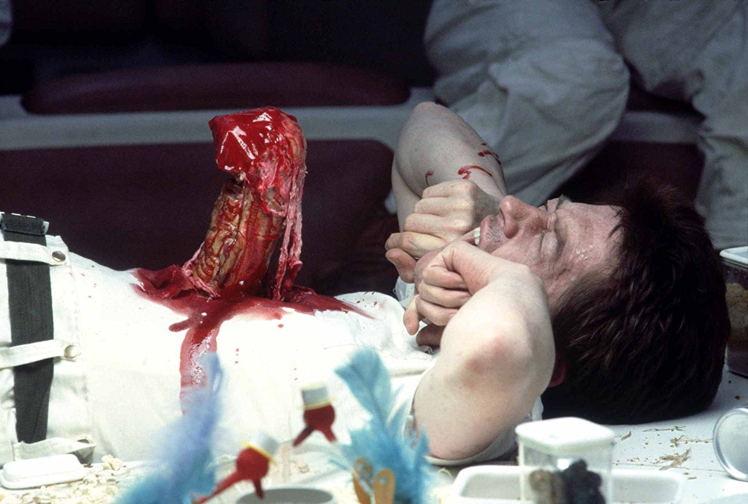 John Hurt in Alien (1979)