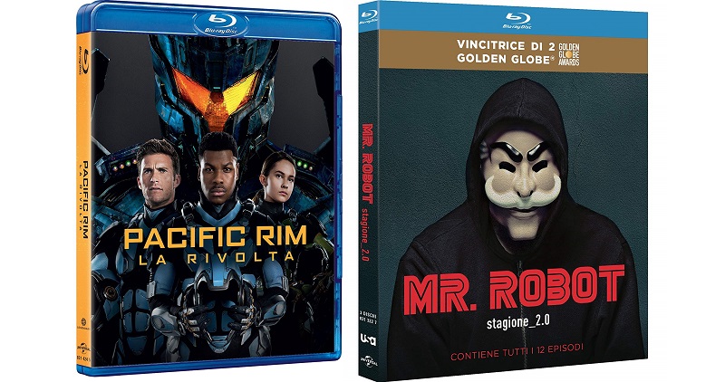 pacific rim rivolta mr. robot 2 blu-ray
