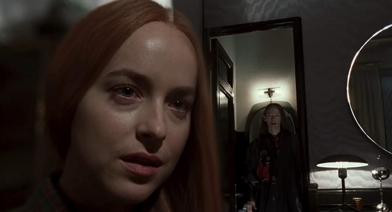 Dakota Johnson and Tilda Swinton in Suspiria (2018)