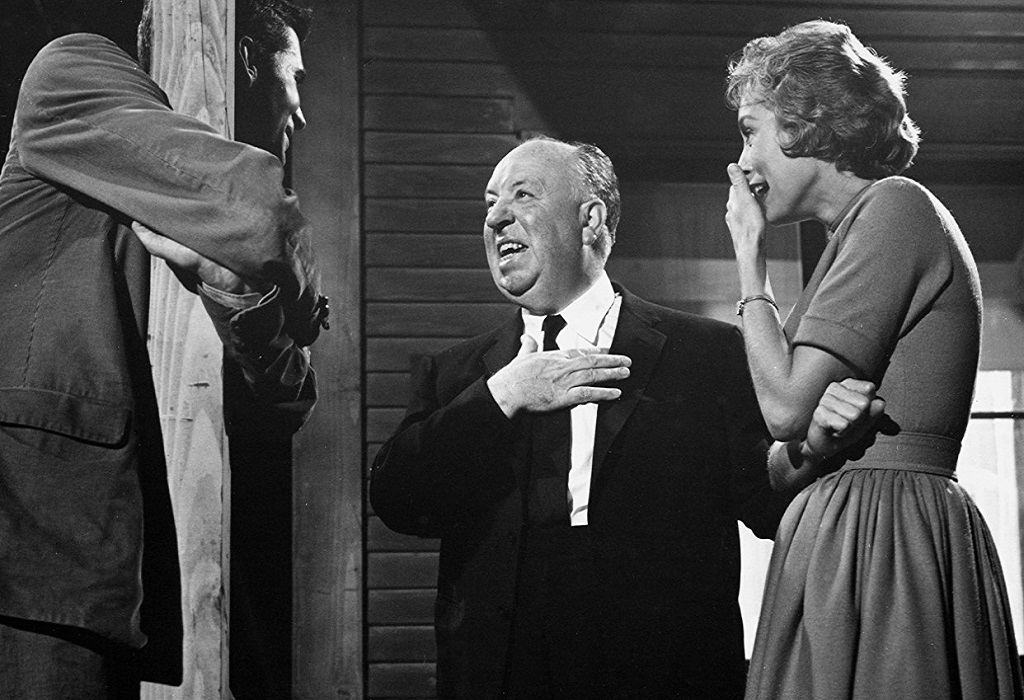 Psycho psyco Anthony Perkins, Dir. Alfred Hitchcock & Janet Leigh 1960