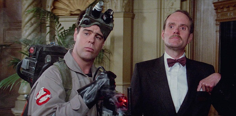 Dan Aykroyd e Michael Ensign in Ghostbusters (1984)