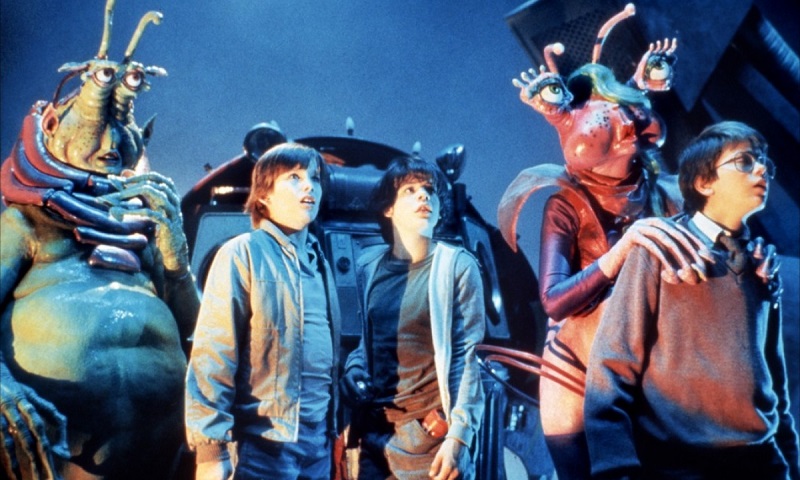 Ethan Hawke, River Phoenix, Robert Picardo, Jason Presson, and Leslie Rickert in Explorers (1985) Ethan Hawke, River Phoenix, Robert Picardo, Jason Presson, and Leslie Rickert in Explorers (1985)