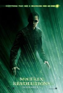 Matrix Revolutions (2003) poster