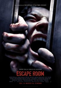 escape room film poster ita