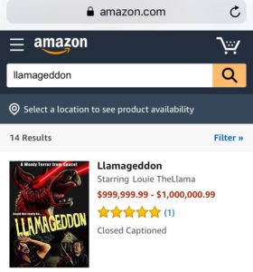 llamageddon film amazon