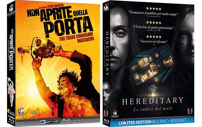 non aprite quella porta + hereditary blu-ray