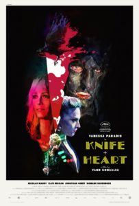 Knife + Heart film Poster Un couteau dans le coeur