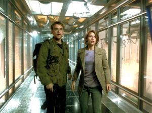 Claire Danes e Nick Stahl in Terminator 3