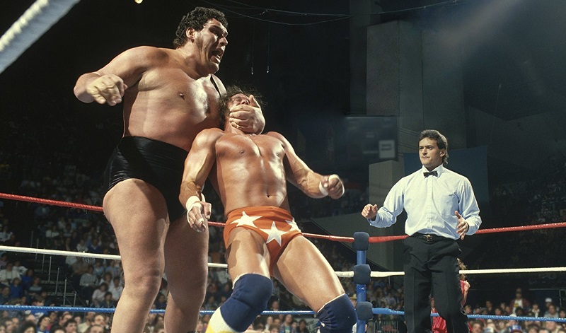 André the Giant e Randy Savage in Andre the Giant (2018) film