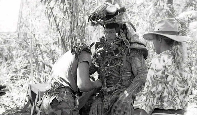 Predator 1987 set Jean-Claude Van Damme