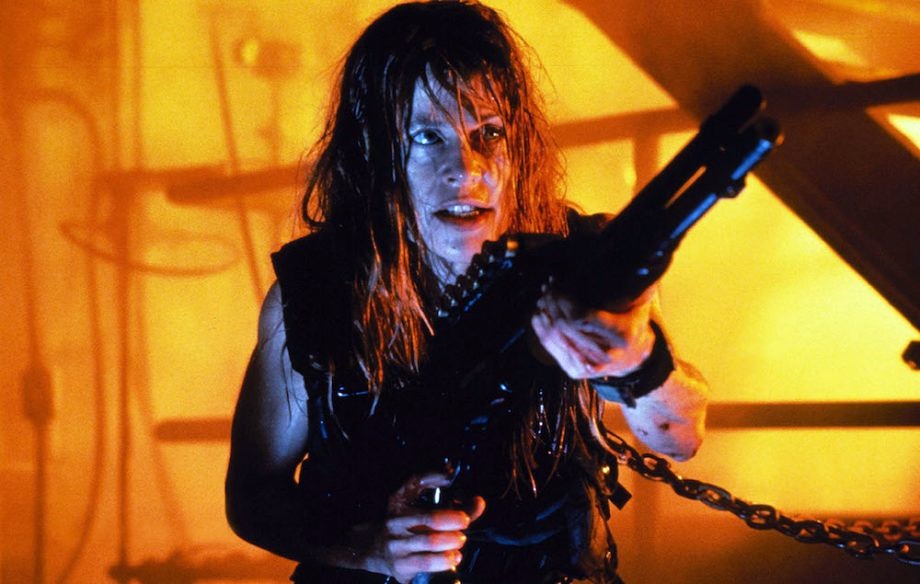 Linda Hamilton in Terminator 2