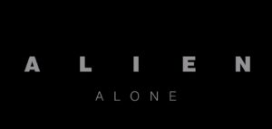 alien alone corto poster