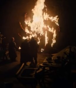 il trono di spade 8x01 winterfell spirale