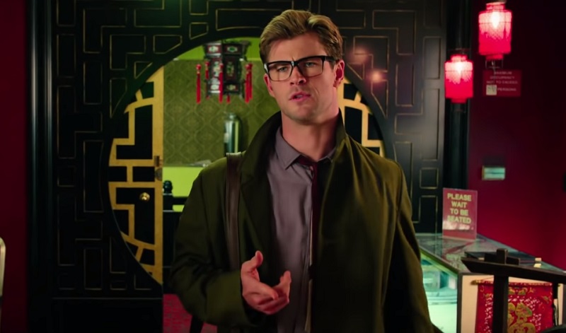 Chris Hemsworth in Ghostbusters paul feig