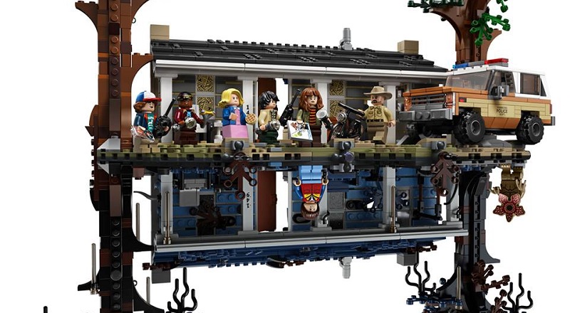LEGO Stranger Things: video, immagini HD e prezzo del set del Sottosopra LEGO Stranger Things sottosopra set (2)