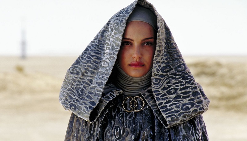 Natalie Portman in Star Wars Episodio II