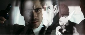 Tom Cruise e Colin Farrell in Minority Report (2002)