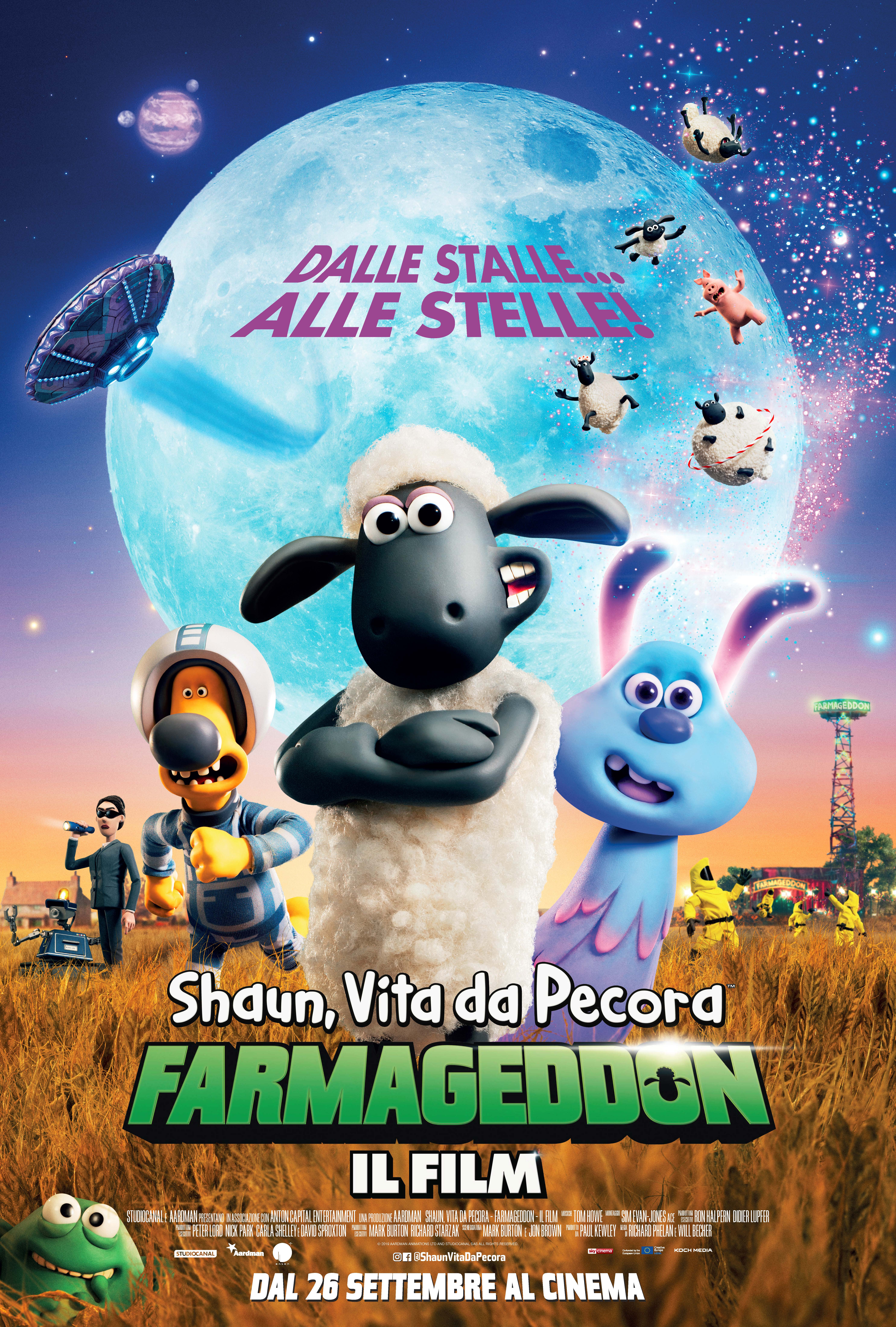 Shaun, Vita da Pecora: Farmageddon – Il Film -poster
