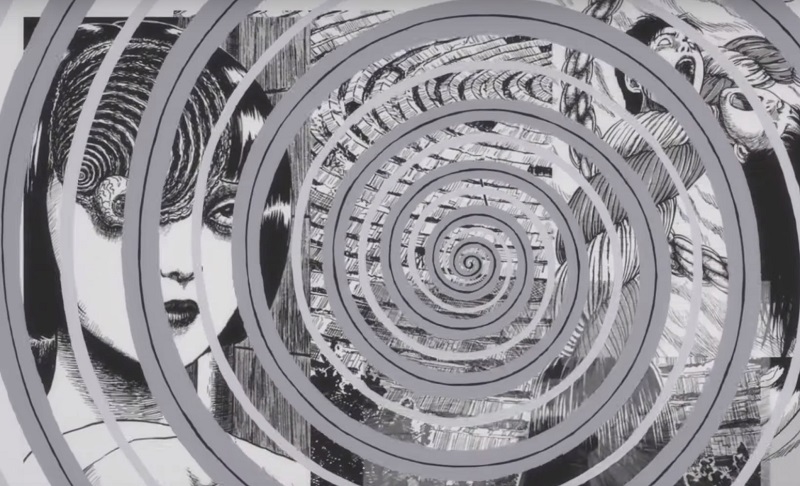 Teaser per Uzumaki, serie animata in 4 parti ispirata dal manga di Junji Ito uzumaki serie anime 2019