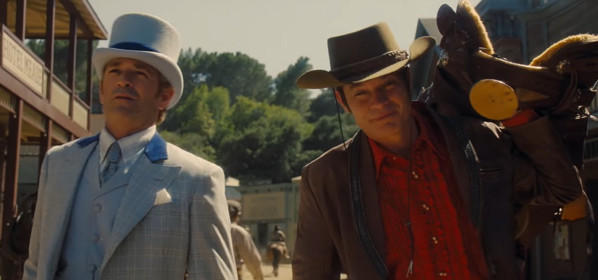 c'era una volta a hollywood Luke Perry e Timothy Olyphant scena tagliata