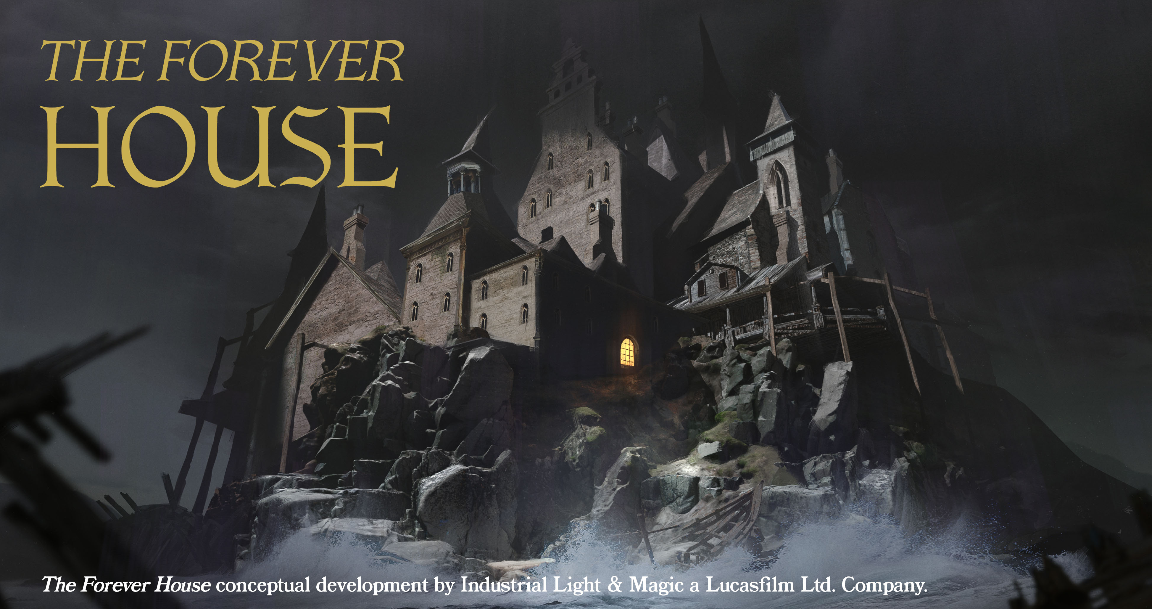 Concept art e trama per The Forever House, serie fanta-horror live action di Mike Mignola forever house concept